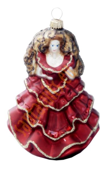 Red lady ornament