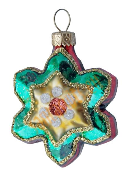 Colourful star ornament 2