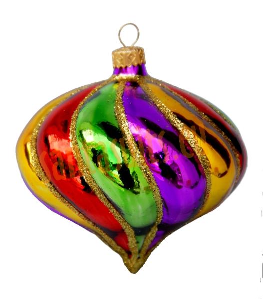 Spinning top ornament