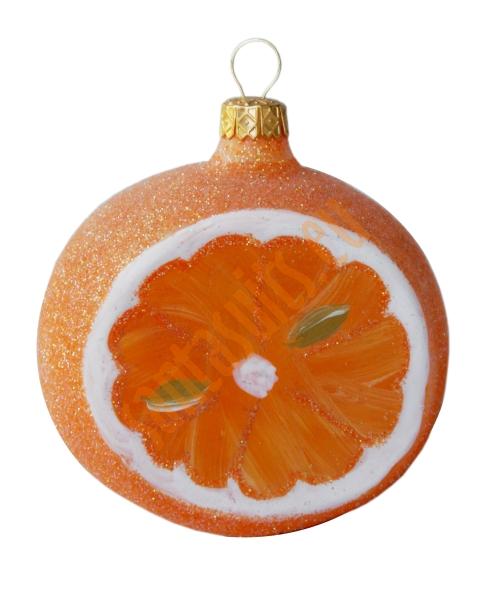 Orange ornament