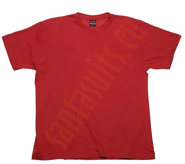 red cotton T-shirt