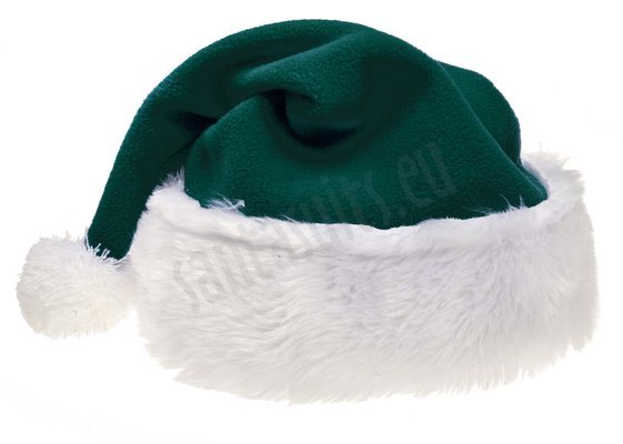 dark green Santa's hat