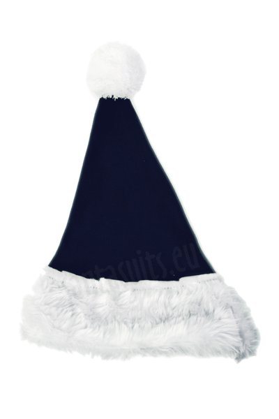 navy Santa's hat for children