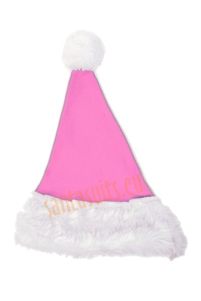 light pink Santa's hat for children
