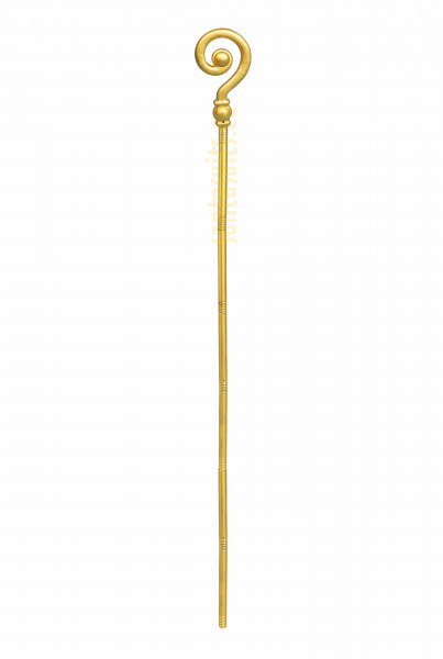 Plastic Santa-Bishop's Crosier