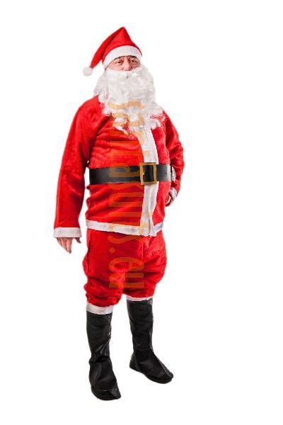 santa suit boot covers