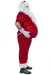 Santa belly, Santa suit with long fur and artificial belly