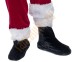 Santa boot covers with velour Santa trausers