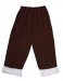 dark brown Santa trousers