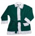 dark green Santa jacket