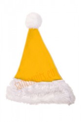 yellow Santa's hat for children
