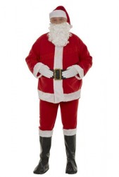 Felt Santa suit set - 7 parts