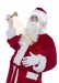 Santa's brass bell, Velour Santa suit with bell