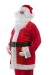 Santa's belt, Santa suit with jacket and black leather belt