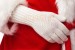 Thick Santa's gloves / thick beige gloves