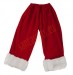 Super deluxe fleece Santa suit set (11 parts)