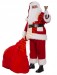 Super deluxe fleece Santa suit with jacket - full set (13 parts plus 4 accessories)