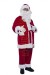 velour Santa suit -  jacket, trousers and hat