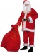 Santa suit made of fleece - boot covers/belt