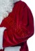 velour Santa suit -  texture