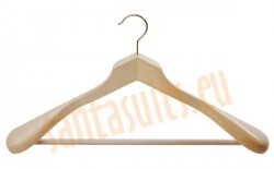 broad wooden hanger