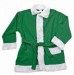 leaf green Santa jacket