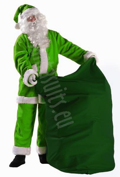 green Santa sack for presents